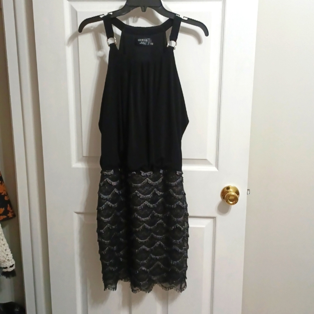 Guess Black & Silver Dress